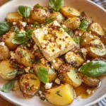 Baked Feta Potatoes