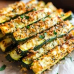 Baked Parmesan Zucchini Fries