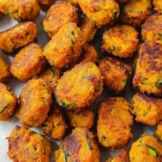 Baked Sweet Potato Zucchini Tots