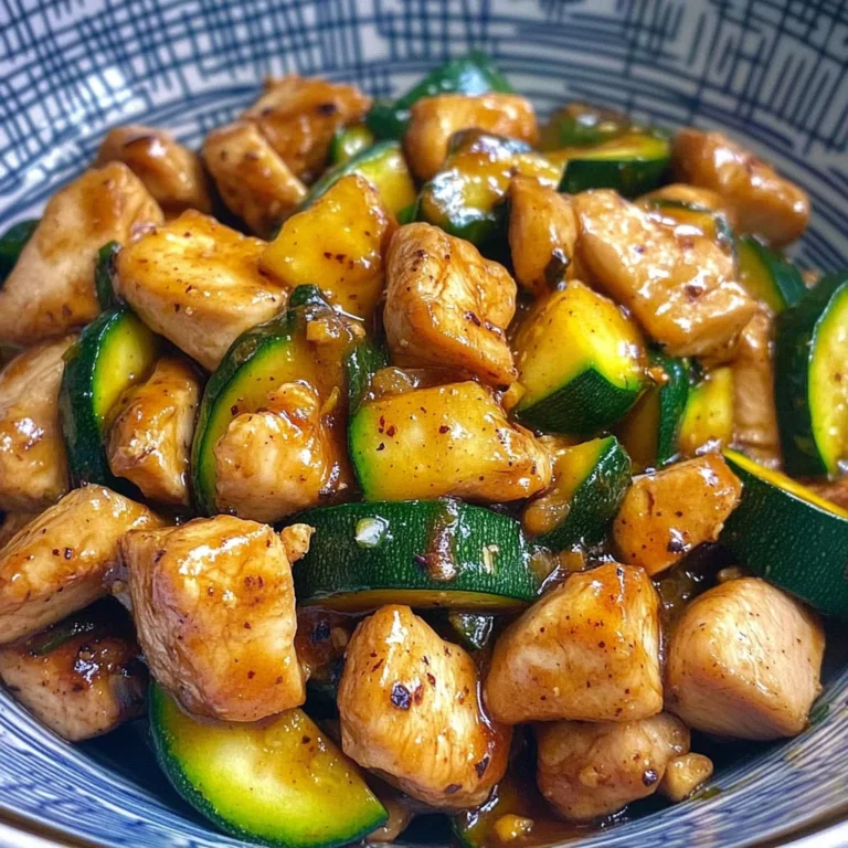 Chicken Zucchini Stir Fry