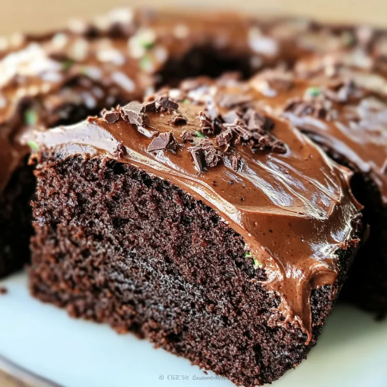 Chocolate Lover's Zucchini Cake