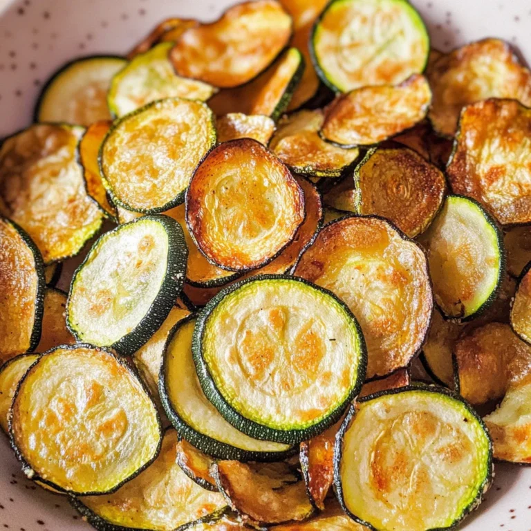Easy Oven-Baked Zucchini Chips