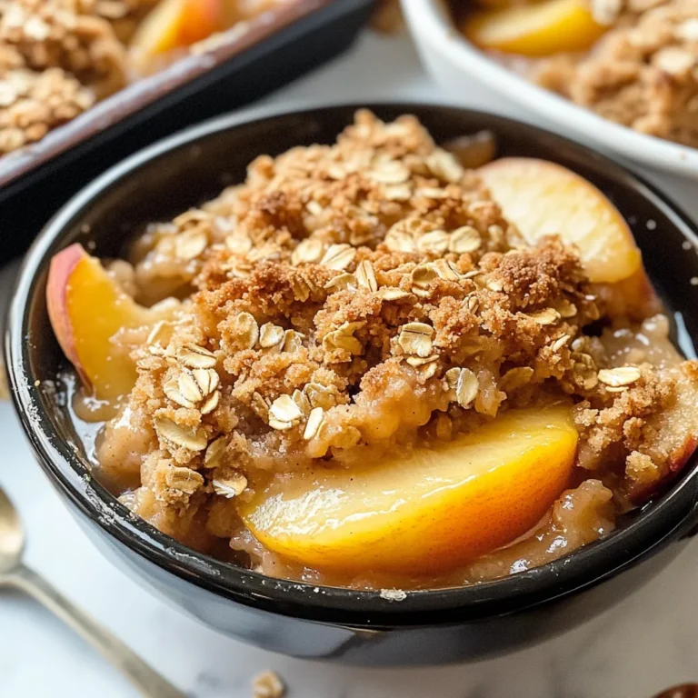 Peach Crisp