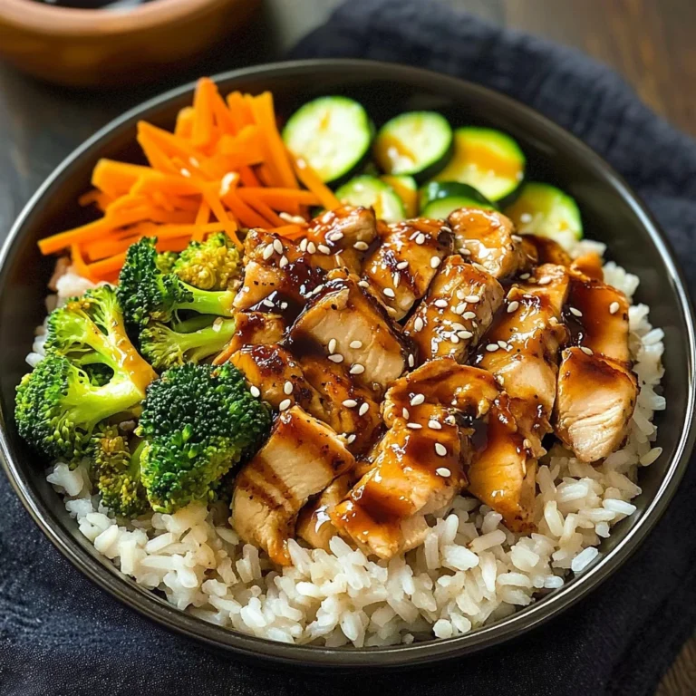 Teriyaki Grilled Chicken and Veggie Rice Bowls