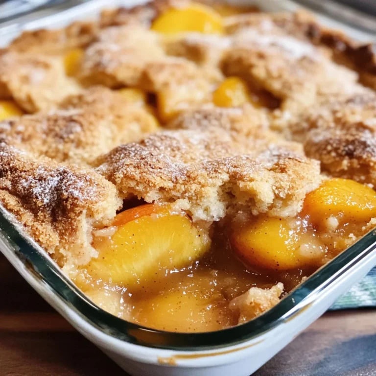 The Best Southern Peach Cobbler Recipe