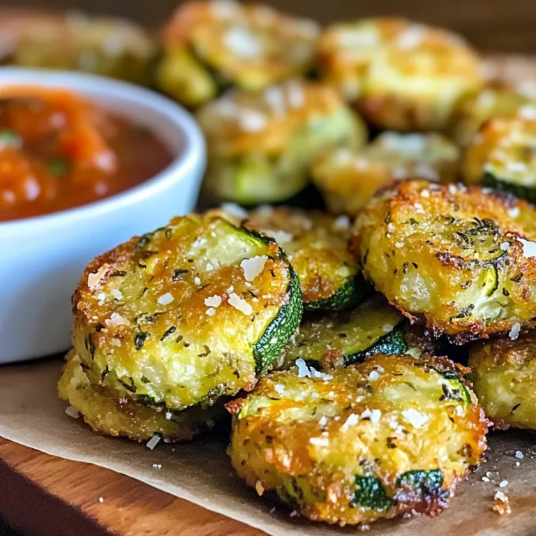Zucchini Garlic Bites