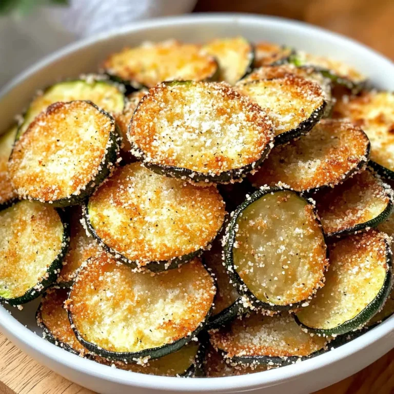 Air Fryer Zucchini Chips