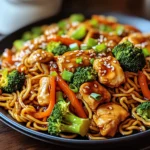 Chicken Teriyaki Noodles