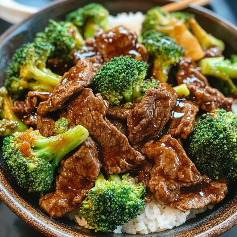 Chinese Beef and Broccoli (牛肉炒西兰花)