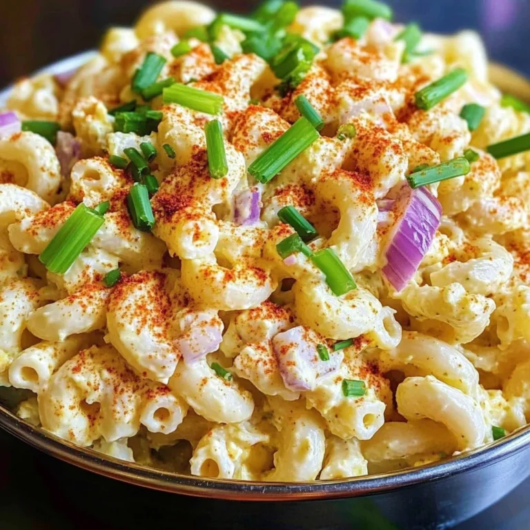 Deviled Egg Pasta Salad