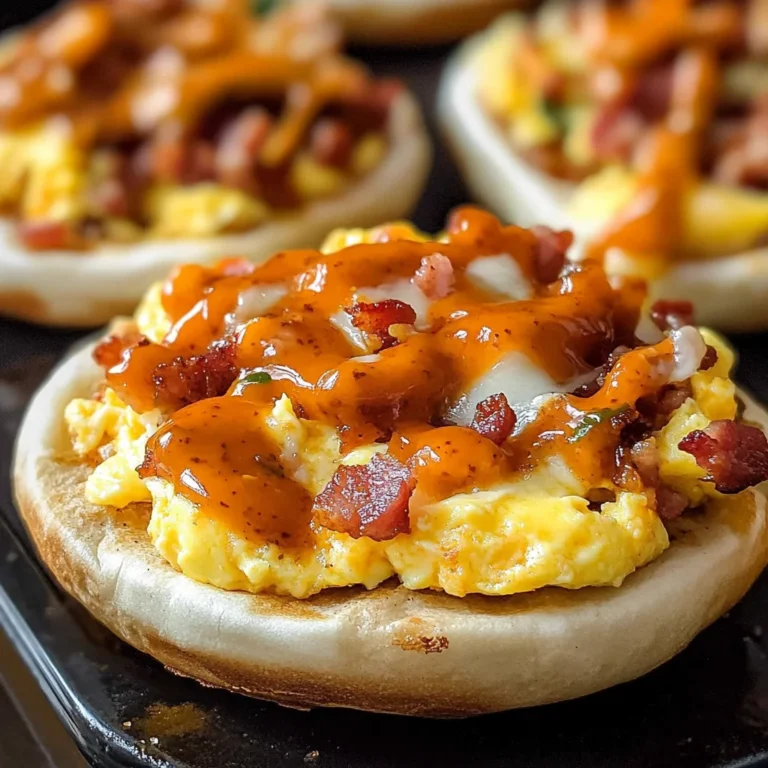 English Muffin Breakfast Pizzas