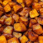 Honey Roasted Sweet Potatoes