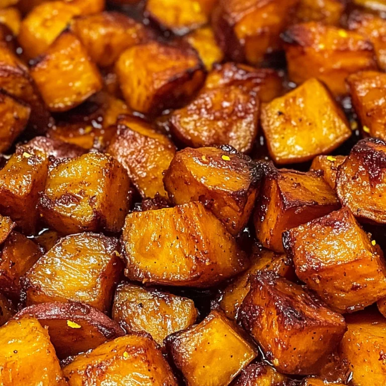 Honey Roasted Sweet Potatoes