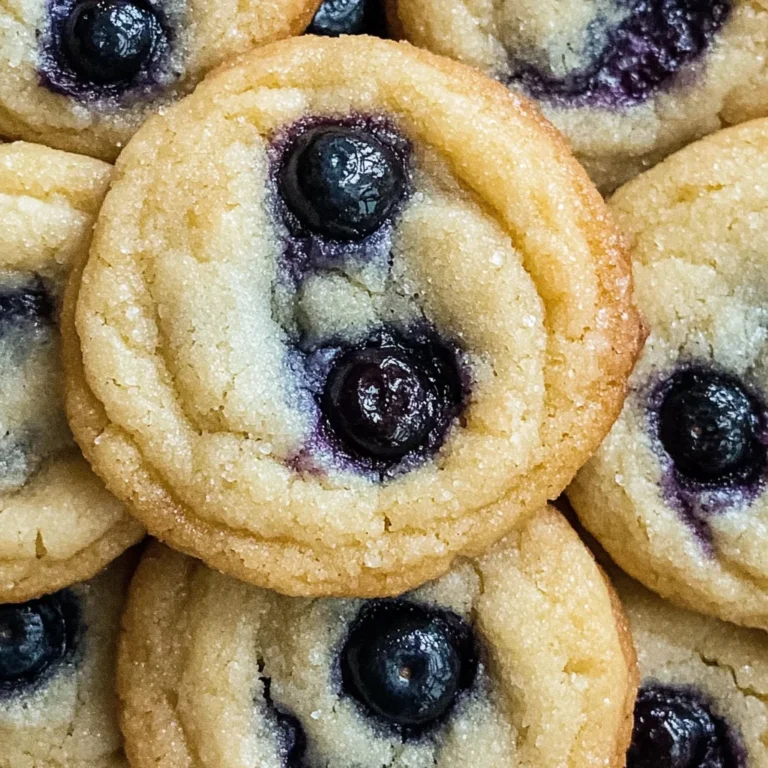Lemon Blueberry Cookies Recipe