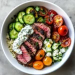 Mediterranean Steak Bowl Recipe