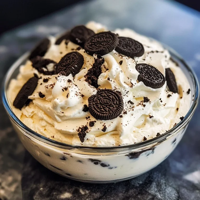 Protein Oreo Cheesecake Dessert