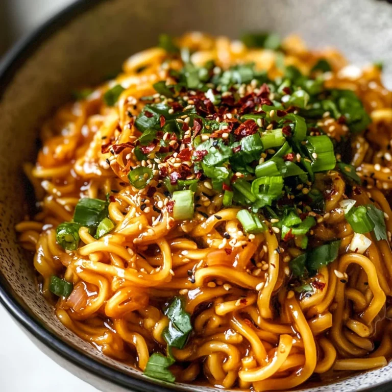 Spicy Ramen Noodles