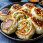 Vegan Pan-Fried Buns (Sheng Jian Bao, 生煎包)