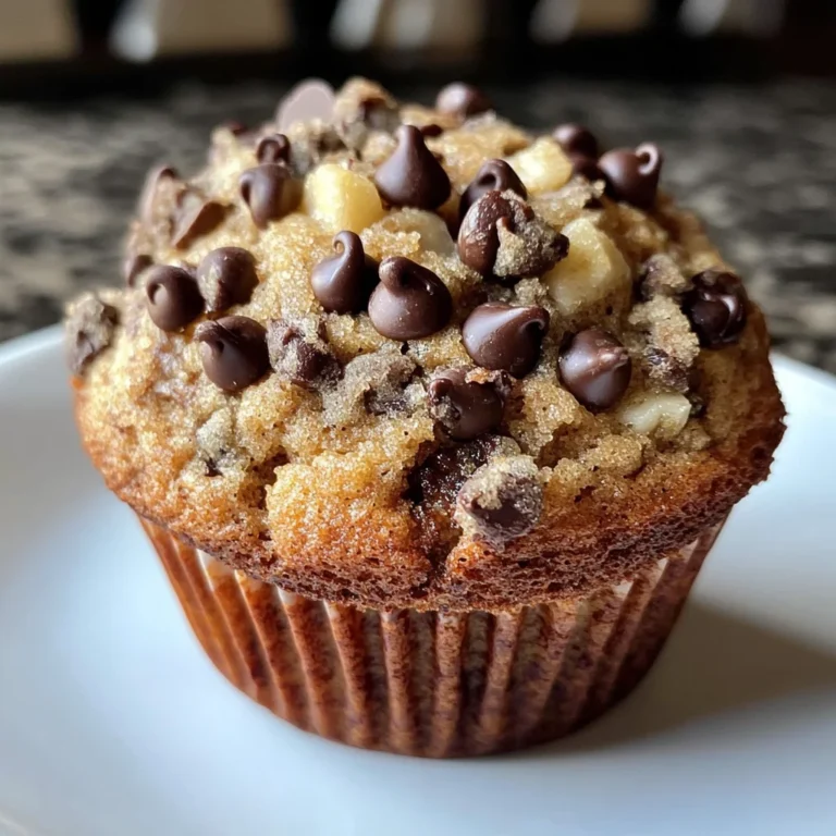 Amazing Chocolate Chip Banana Muffins: A 1-Bowl Wonder