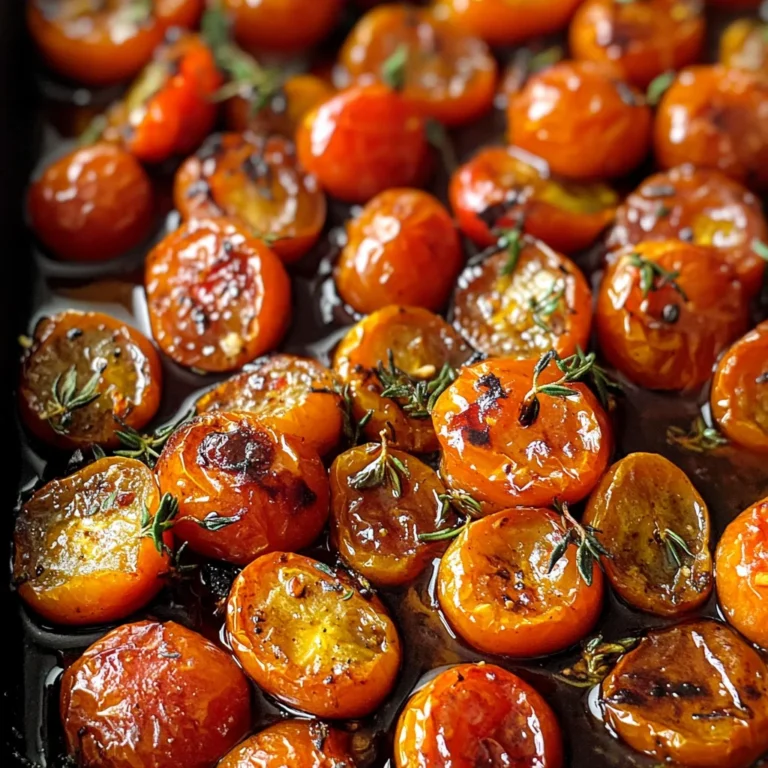 Balsamic Roasted Cherry Tomatoes Recipe
