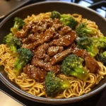 Beef, Broccoli & Noodle Stir-Fry