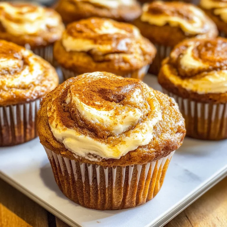 Best Swirled Pumpkin Cream Cheese Muffins