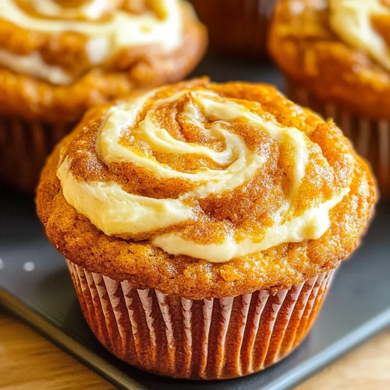 Best Swirled Pumpkin Cream Cheese Muffins