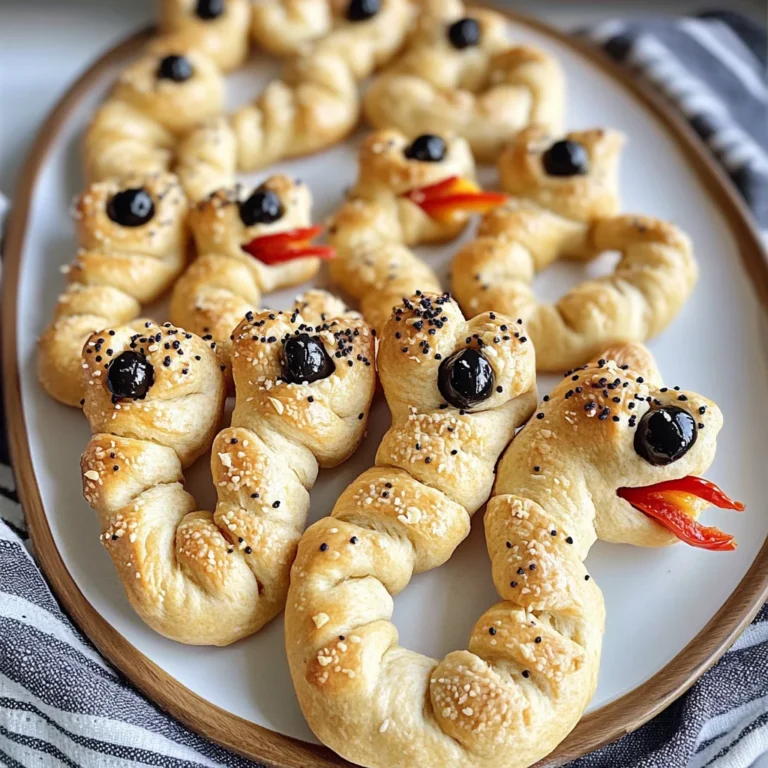 Breadstick Snakes
