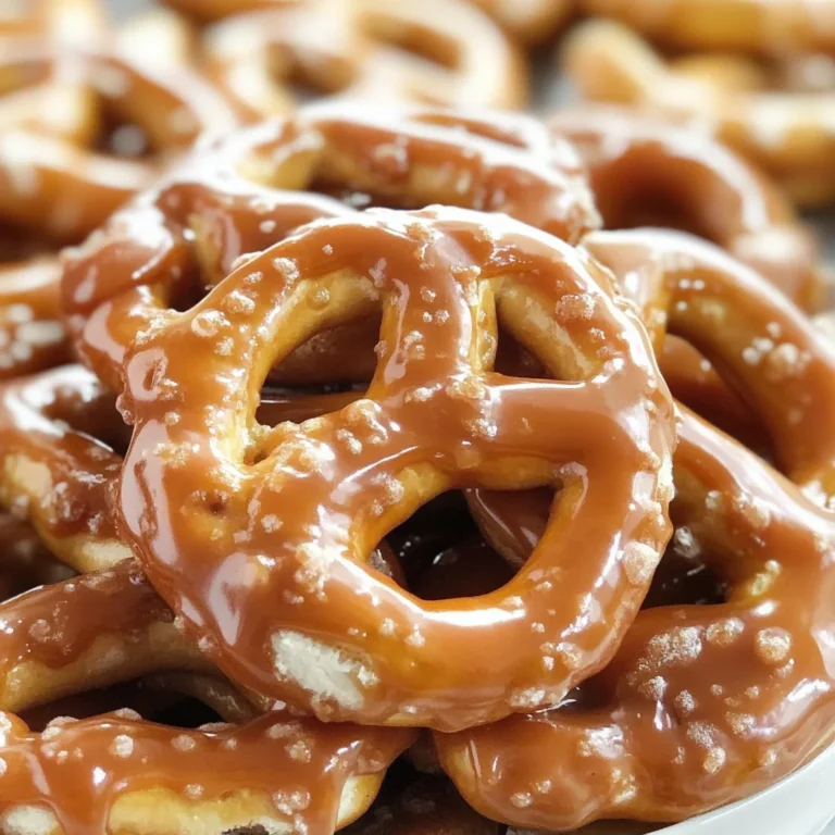 Caramel Pretzels
