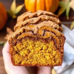 Cinnamon Swirl Pumpkin Bread Mini Loaves