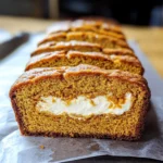 Cream Cheese-Filled Pumpkin Bread