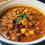 Crockpot Pumpkin Chili