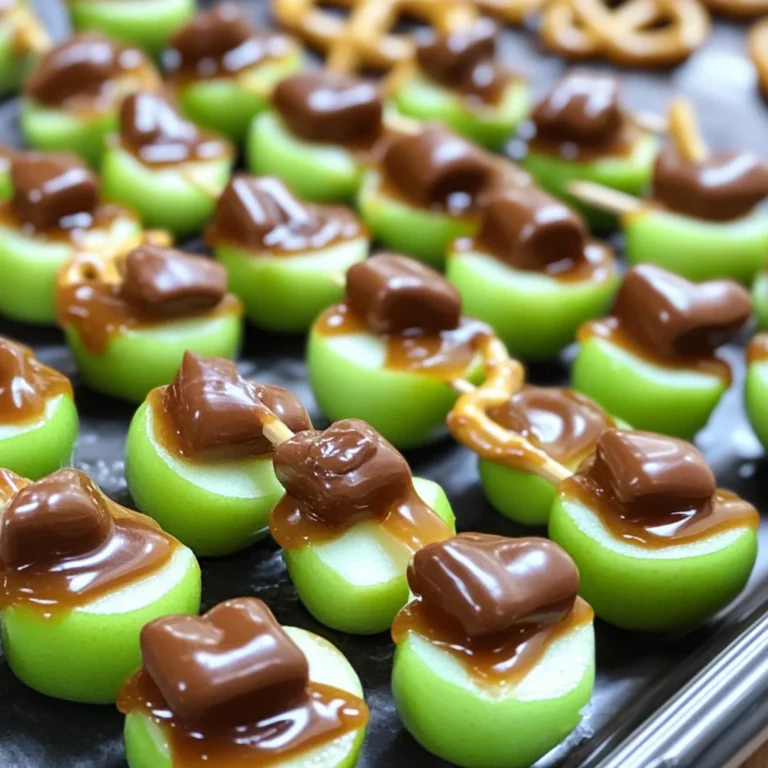Easy Caramel Apple Bites