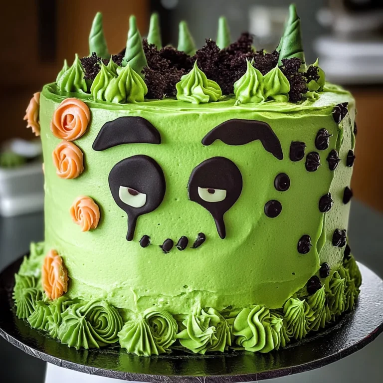Frankenstein Cake