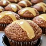 Glazed Gingerbread Muffins