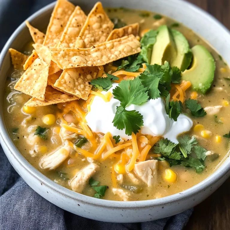 Green Enchilada Chicken Soup Recipe