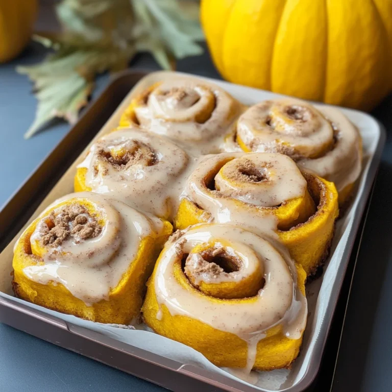 Homemade Pumpkin Chai Cinnamon Rolls