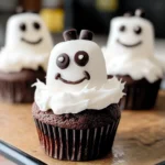 Marshmallow Ghost Cupcakes