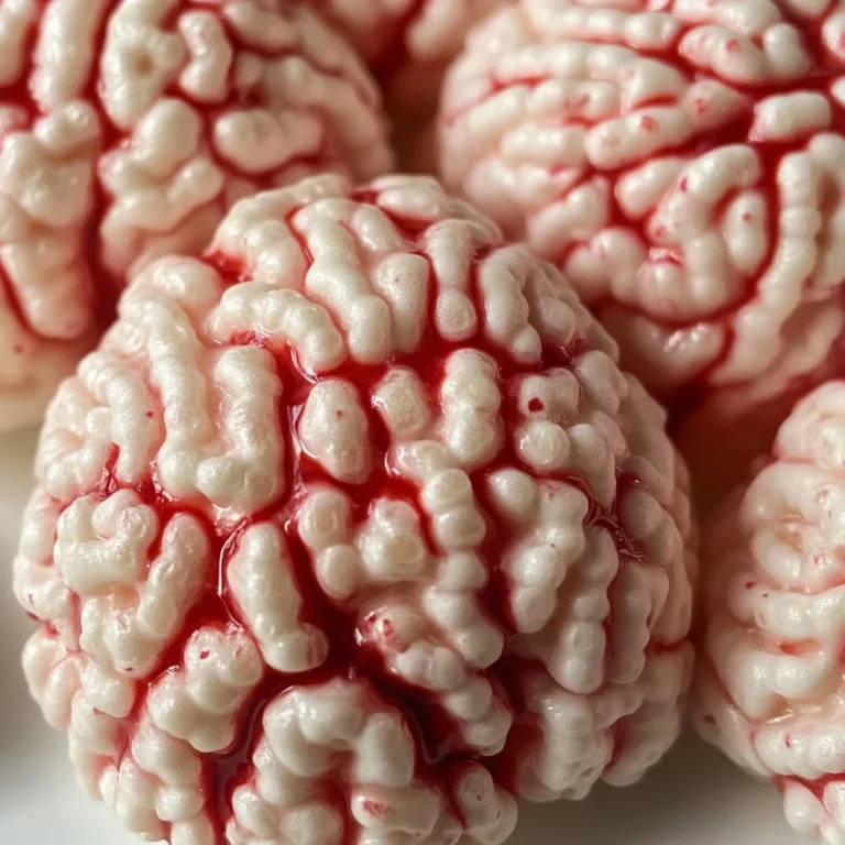 Marshmallow Rice Bubbles Halloween Brains