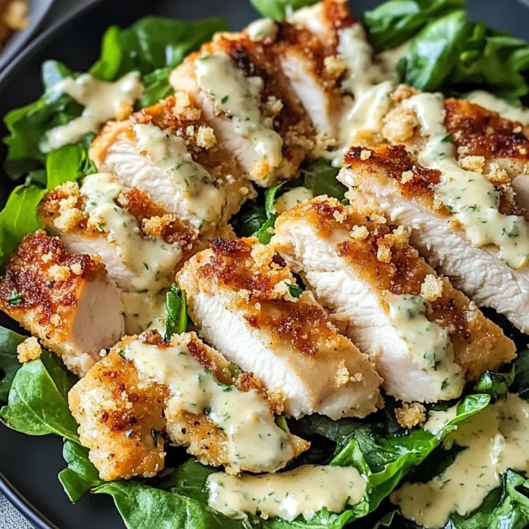 Melt In Your Mouth Caesar Chicken