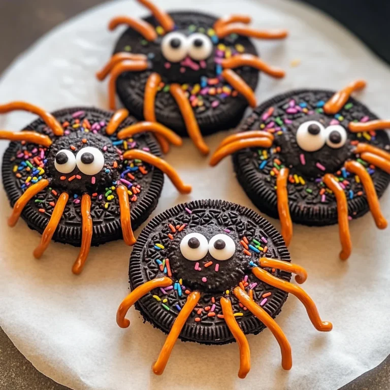 Oreo Spider Halloween Cookies