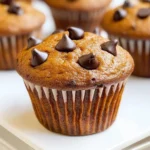 Pumpkin Chocolate Chip Muffins