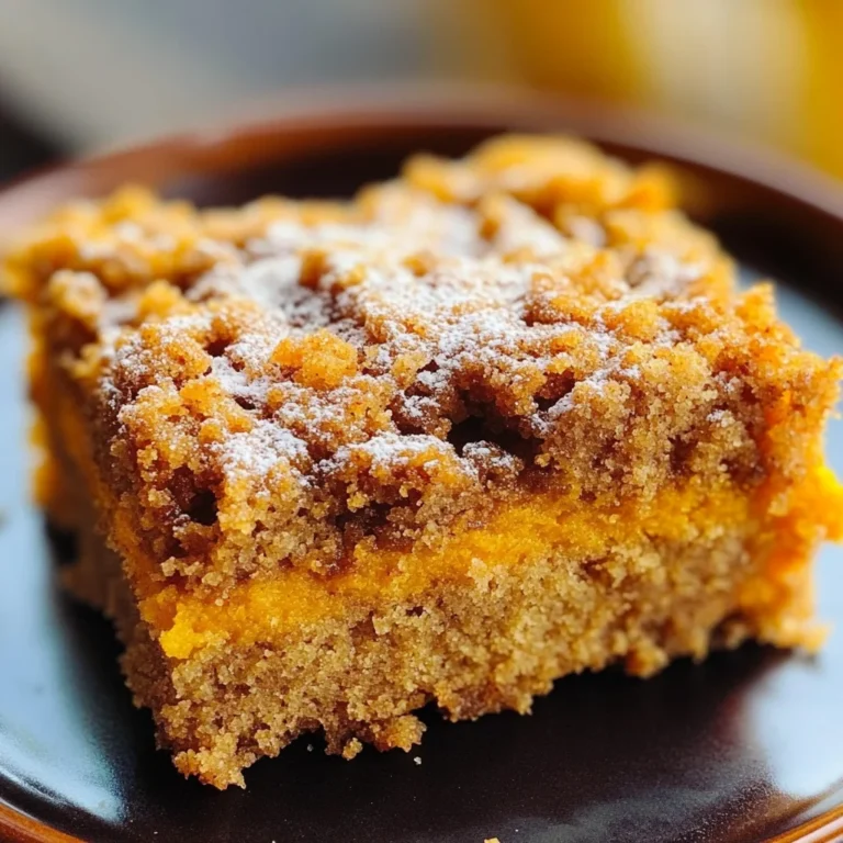 Pumpkin Coffee Cake