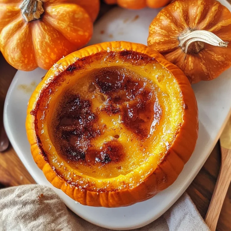 Pumpkin Crème Brûlée