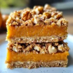 Pumpkin Pie Crumble Bars – Easy Fall Dessert Recipe