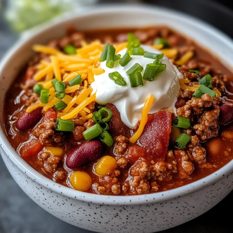 The Best Chili Recipe
