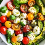 Avocado and Tomato Pesto Salad