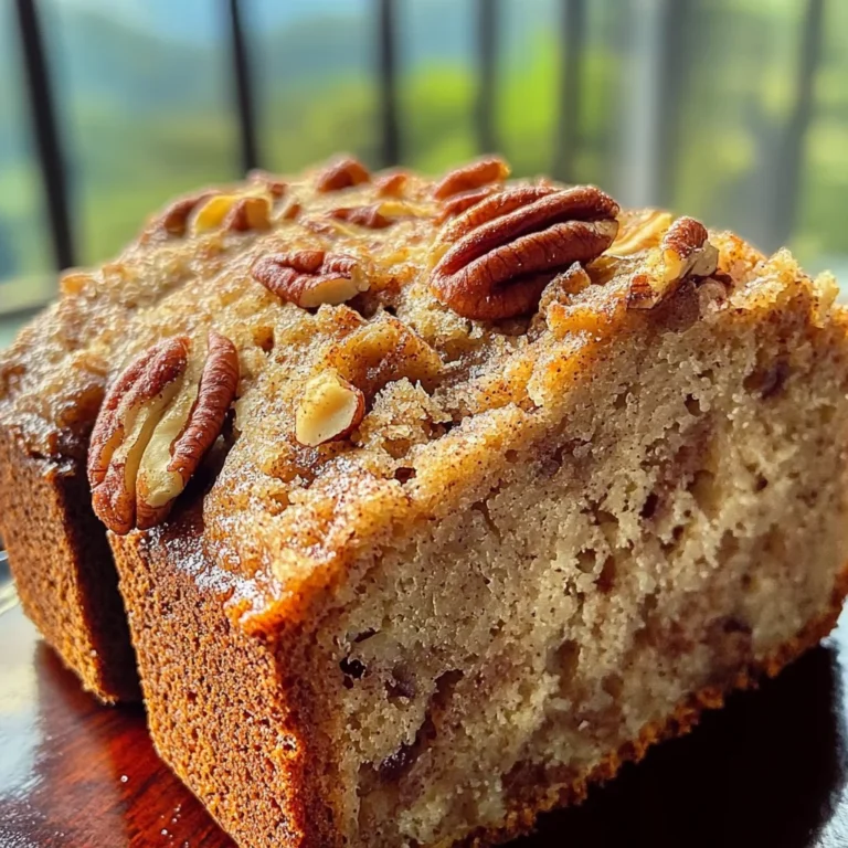 Cinnamon Sweet Alabama Pecan Bread