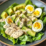 Creamy Avocado & Egg Salad