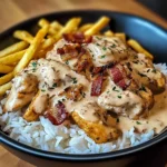 Creamy Chicken Stroganoff with Smoky Bacon